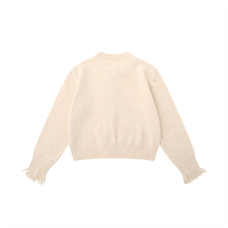 Women Sweater Girls' Autumn Leisure Short Sweater Coat