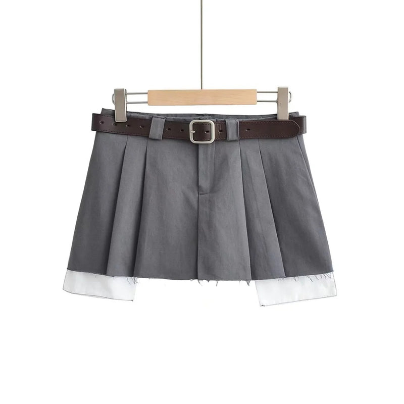 Women Skirt Summer Short Skirt Women's High Waist Suit Skirt Skirt