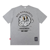 Men T Shirt West Coast Printed Short-Sleeved T-shirt Men and Women Loose Casual Couple