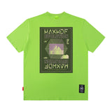 Men T Shirt Retro Hip Hop Printed Short Sleeve T-shirt for Men and Women