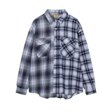 Men Long Sleeved T Shirt Men's High Street Ins Spring and Autumn Shirt Coat Loose Personality Cardigan