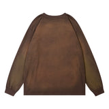 Men Hoodie Spring and Autumn round Neck Sweater Loose Casual Men