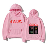 2024 Spring Rock Print Hoodies Music Band Gorillazs Punk