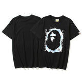 Bathing Ape T Shirt Summer Lettered Casual