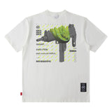 Men T Shirt Summer American Fashion Brand Short Sleeve T-shirt Men's Loose