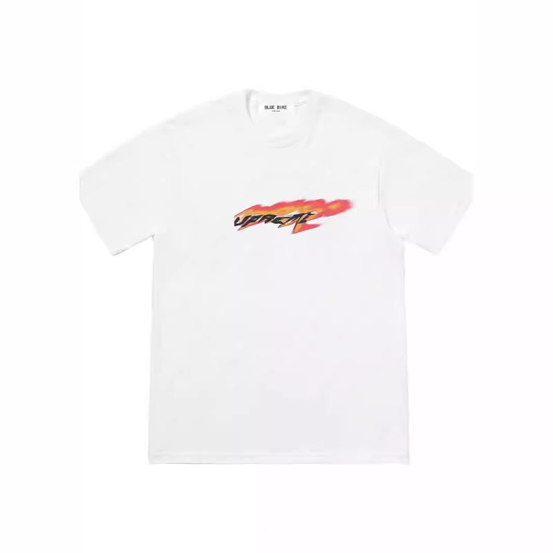 Men T-shirts 21SS Wind Tee Wind Shadow LOGO Printed Crew Neck Short Sleeve T-Shirt
