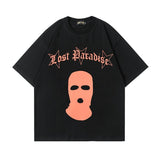 Men T Shirt Hip Hop Retro Short Sleeve T-shirt Men and Women Casual