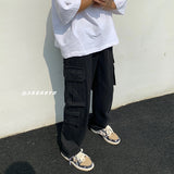 Men Sweatpants Men's Fashion Brand Ins Casual Trousers Mechanical Style
