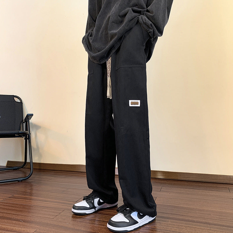Men Sweatpants Men's Autumn Loose Drooping Casual Pants