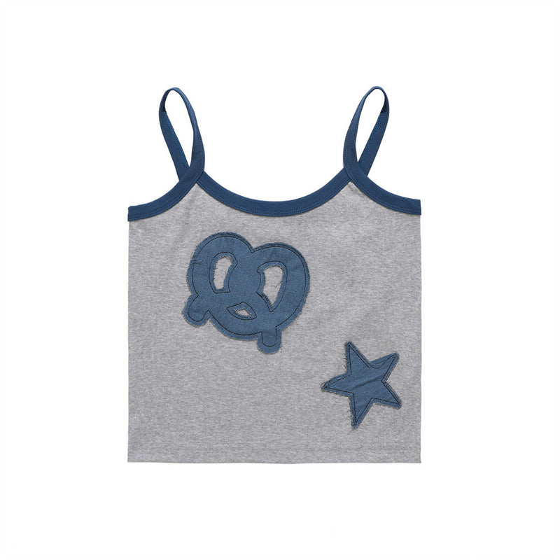 Women Vest Women's Summer Casual Short Cotton Sleeveless