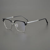 CHH Chrome Hearts Glasses Vintage Square Frame Pure Titanium Myopia Glasses Frame