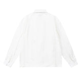 Men Long Sleeved T Shirt Vibe Heterochrosis Top Fly Long Sleeve Shirt Men's Spring and Autumn Leisure Loose