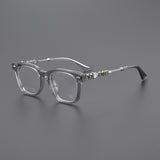CHH Chrome Hearts Glasses Pure Titanium Temple Punk Wind Myopia Glasses Frame