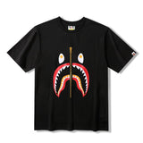 Bathing Ape T Shirt Short Sleeve T-shirt Color Shark T-shirt