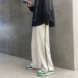 Men Sweatpants Casual Pants Men Loose Wide Leg Track Pants Summer