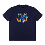 Men T Shirt Spring and Summer Short Sleeve T-shirt Street Style Loose