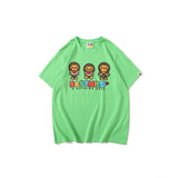 Bathing Ape T Shirt Casual T-shirt Round Neck Short Sleeve