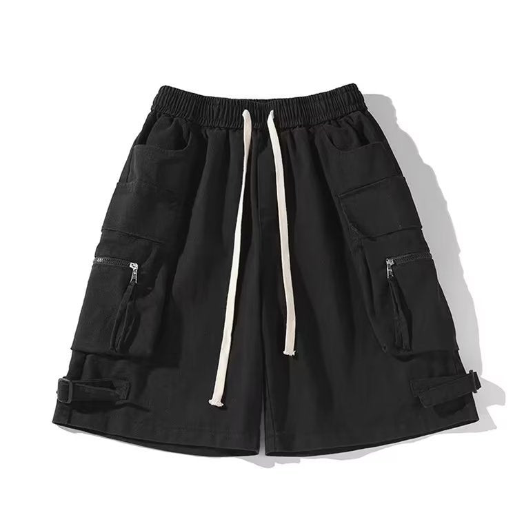 Men Sweatpants Workwear Shorts Men Summer Fashion Brand Loose Casual