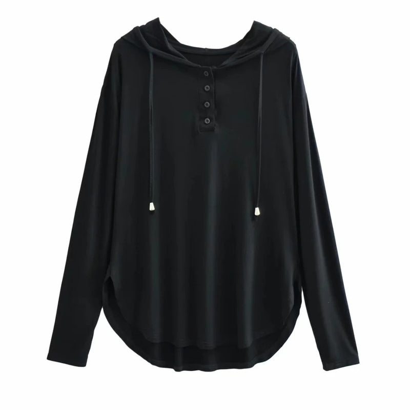Women T-Shirt Women's Loose Sun-Protection Shirt Long Sleeve T-shirt