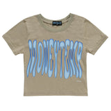 Women T-shirt Printed Short-Sleeved T-shirt Women's Summer Casual Crew Neck Top