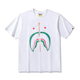 Bathing Ape T Shirt Short Sleeve T-shirt Color Shark T-shirt