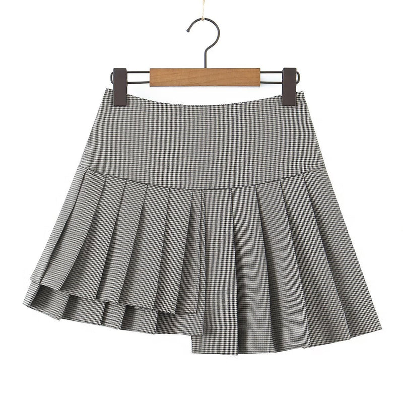 Women Skirt Women's Student's Dress Half-Length Sports Culottes