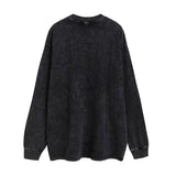Men Long Sleeve Shirt Vintage Graffiti Long Sleeve Vintage Bottoming T-shirt for Men and Women