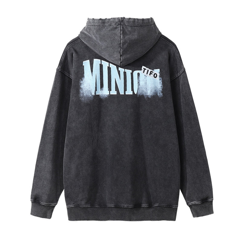 Men Hoodie Printed Pullover Hoodie Men's Vibe