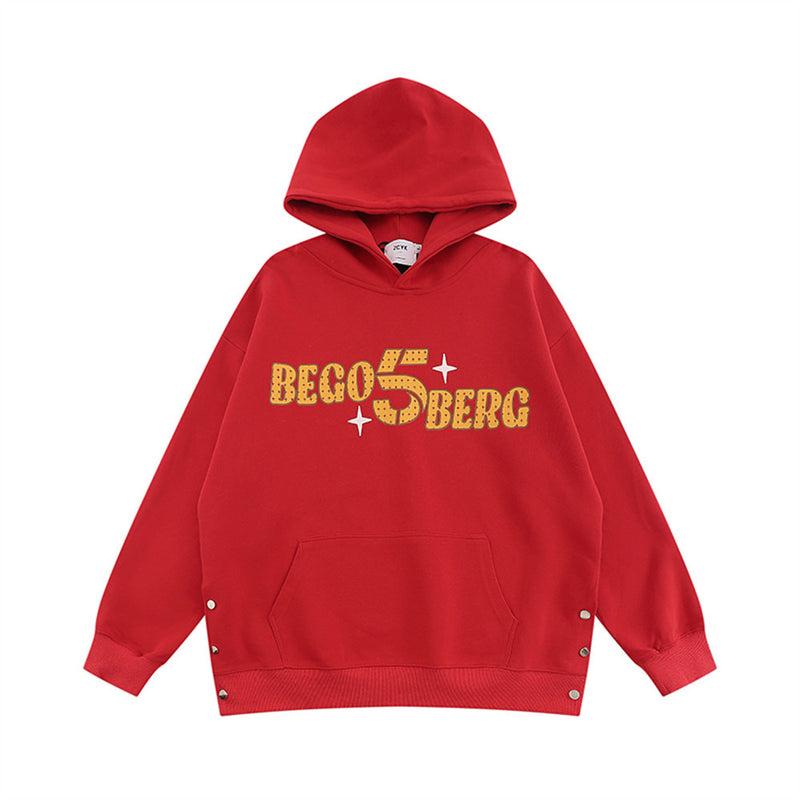 Men Hoodie Number 5 XINGX Printed Hoodie