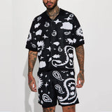 Men Co-Ords Casual Suit Men's Summer Men's Woolen Shirt