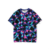 Bathing Ape T Shirt Galaxy Travels Camouflage T-shirt Short Sleeve