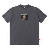 Men T Shirt Printed Short-Sleeved T-shirt Baby Boy and Girl Summer Loose All-Match Casual