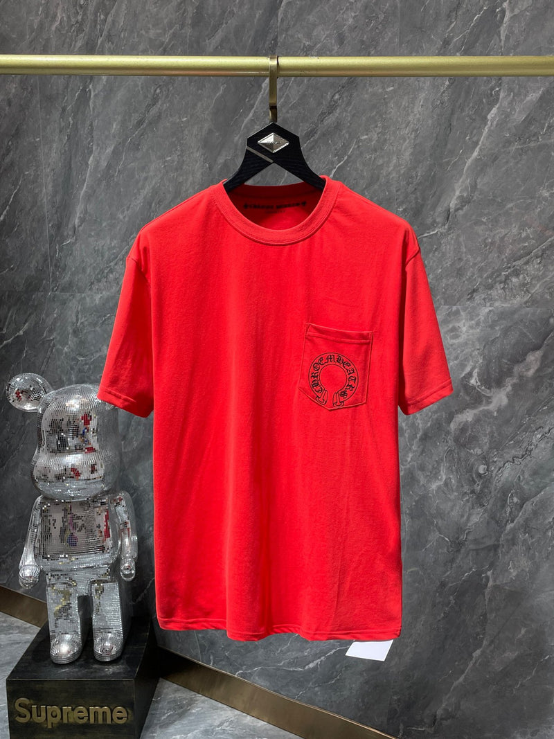 CHH Chrome Hearts T Shirts Mouth Short Sleeve T-shirt Men and Women