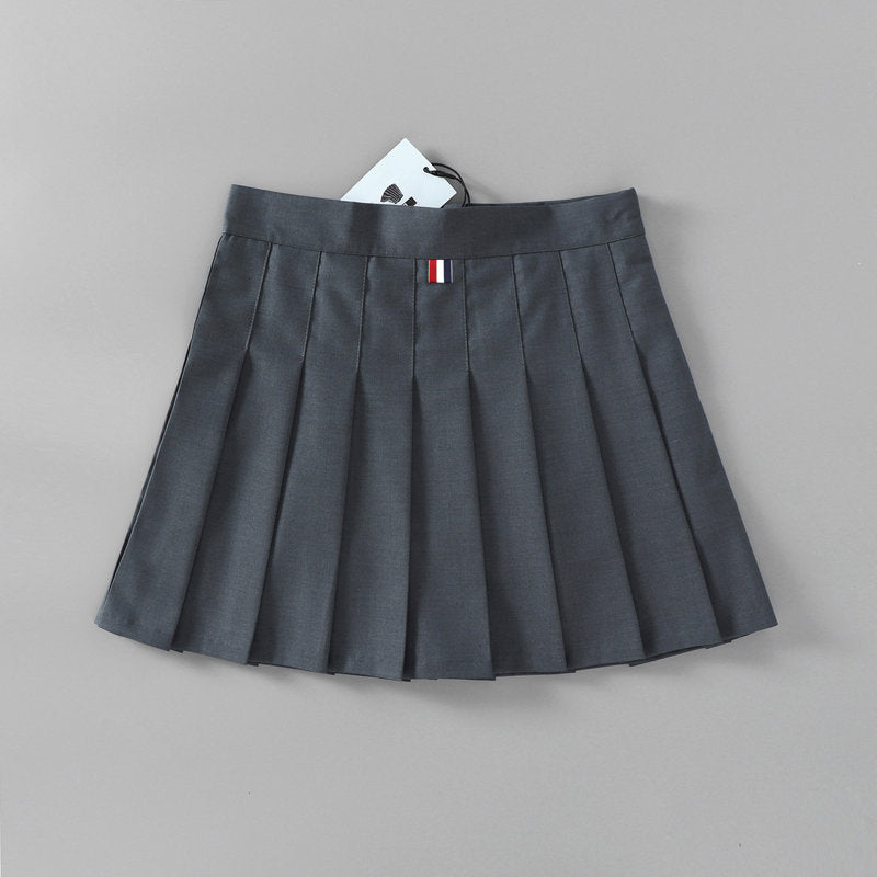 Women Skirt Preppy Style Pleated Skirt Women's Summer Skirt Skirt