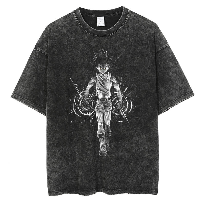 Summer Vintage Oversize T Shirt Fashion Streetwear