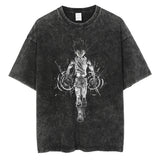 Summer Vintage Oversize T Shirt Fashion Streetwear