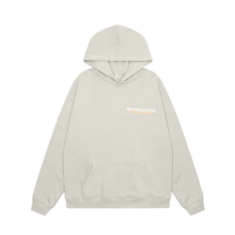 Men Hoodie Hooded Sweater Fall Winter Men's Loose Long Sleeve Pullover