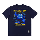 Men T Shirt Couple Short Sleeve Hip Hop Spring and Summer Loose