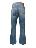 Kapital Jeans Pingtian Hehong Ins Style Cactus Embroidery Loose Oversized Jeans