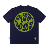 Men T Shirt Hiphop Short-Sleeved T-shirt Men's High Street Retro Street