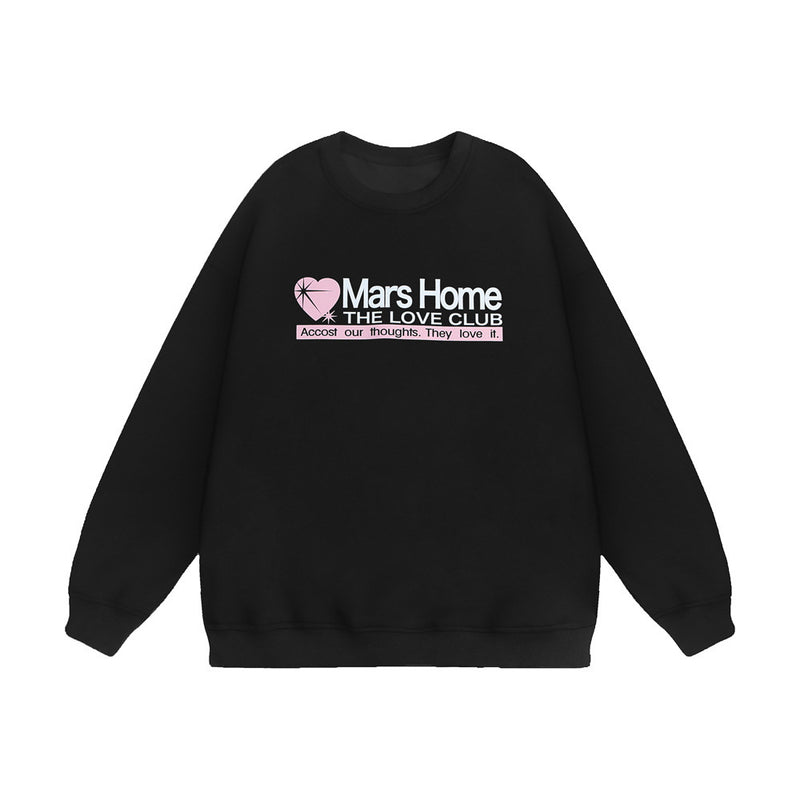 Men Hoodie Loose Sweater Men Autumn and Winter round Neck Top Pullover Shirt