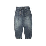 Unisex Jeans Loose Casual Trousers