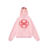 Women Hoodie Hooded Sweater Women's Loose Autumn Cardigan Jacket