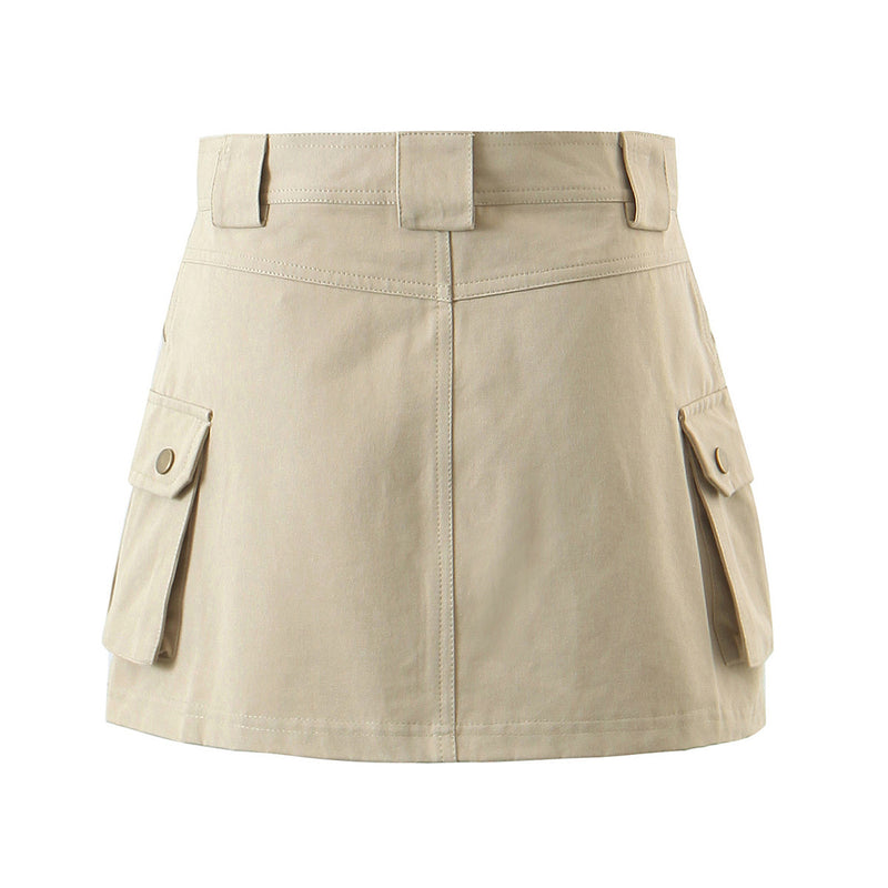 Women Skirt Wide-Brimmed Pants Ring Workwear Skirt Trendy Skirt