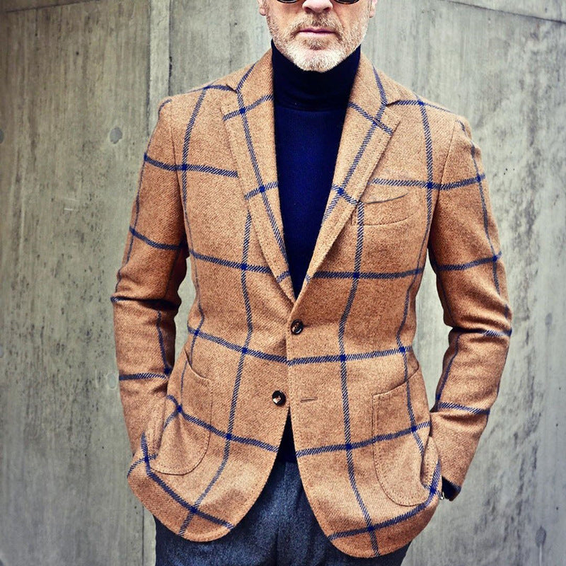 Men's Suits Vests Men's Multi-Color Casual Suit Jacket