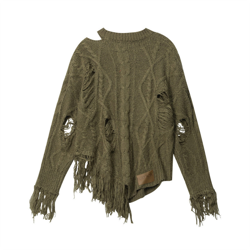 Women Sweater Women's Loose Solid Color Autumn Sweater