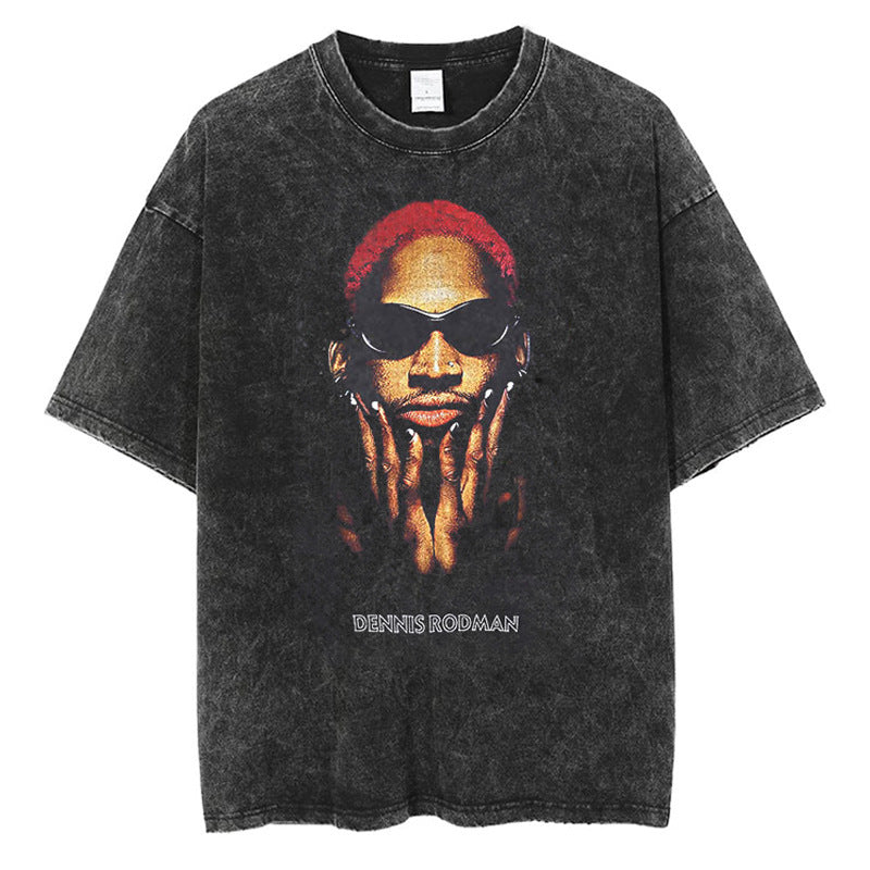 2024 Hip Hop Rap T-Shirt Short Sleeve Top