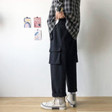 Men Sweatpants Men's Fashion Brand Casual Pants Ninth Hong Kong Style Loose