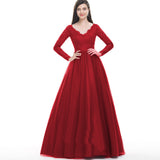 Slutty Wedding Dress Lace Long Sleeve Wedding Bridal Gown Dress