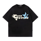 Men T Shirt Spring/Summer Letter Print Casual Short-Sleeved T-shirt for Men and Women